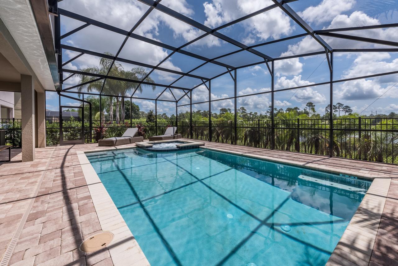 Stylish Home By Rentyl With Water Park Access Near Disney - 7497M Orlando Dış mekan fotoğraf